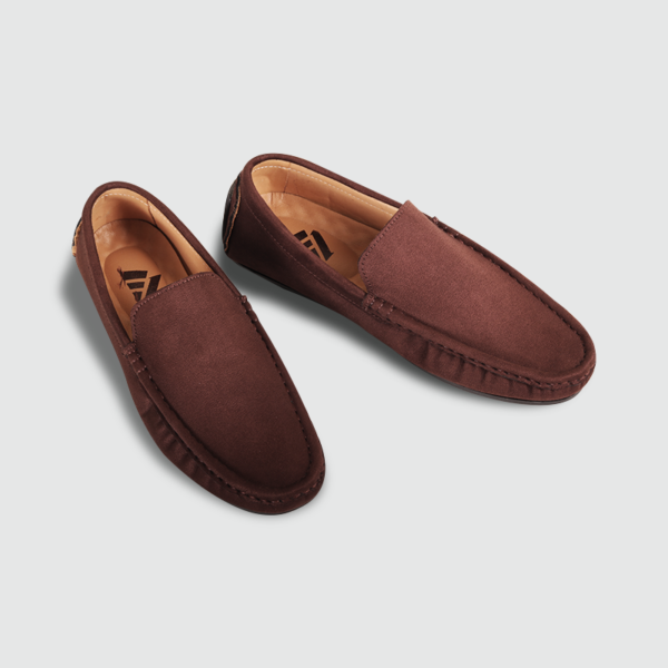 Monfia Chocolate Burgundy Loafer For Men-MF12