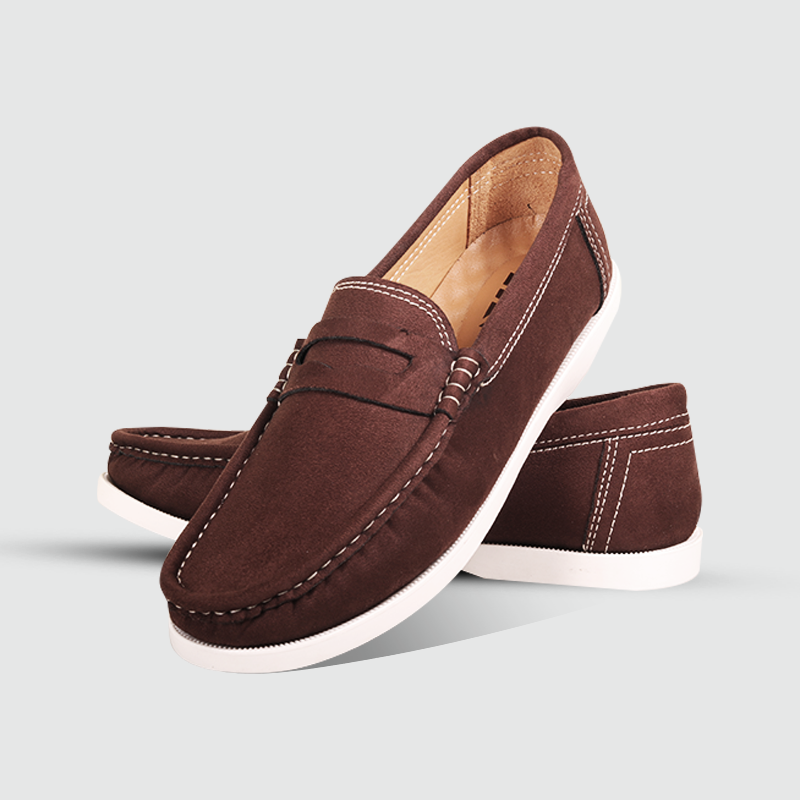 Monfia Chocolate Burgundy Casual Loafer For Men MF09
