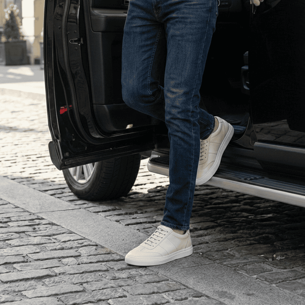 Monfia Men’s Original Leather Sneaker MF05 - Image 4