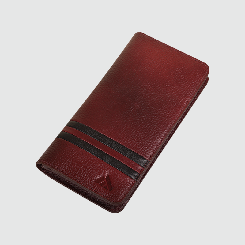 Monfia Leather Long Wallet MFW03