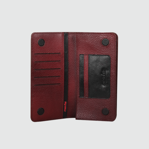 Monfia Leather Long Wallet MFW03